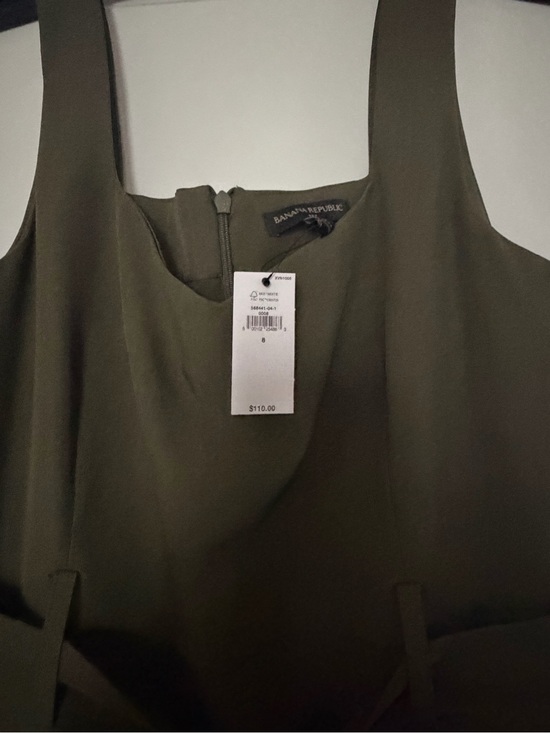 Banana Republic Dresses & Skirts - Banana Republic Olive Sleeveless Sheath Dress